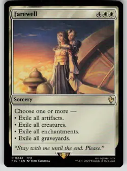 Farewell Rare Commander: FINAL FANTASY 242 MTG Near Mint 2025 - Image 1