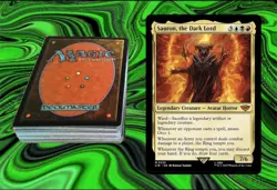 SAURON, THE DARK LORD - COMMANDER DECK Magic the Gathering MTG 100 cards - LOTR - Image 1