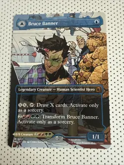 Magic The Gathering Bruce Banner Incredible Hulk Borderless 0331 Mythic Non-Foil - Image 1