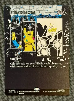 Extinction Event - Borderless M MTG Marvel Universe M/NM, English - Image 1