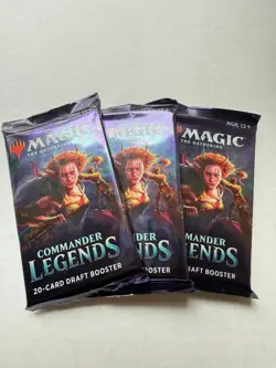 Magic the Gathering, Commander Legends Draft Booster: Set of 3 - Image 1