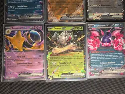 Pokemon TCG Mixed Card Lot of 6 Pokemon EX Double Rare Holos NM Ursaluna Durant - Image 2