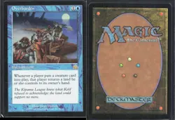 OVERBURDEN 39 R PROPHECY MAGIC: THE GATHERING NM/M - Image 1