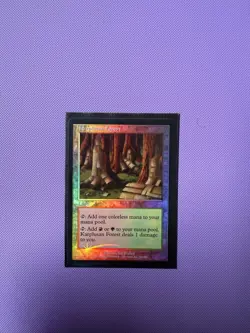 magic: the gathering karplusan forest foil 7th edition - Image 1