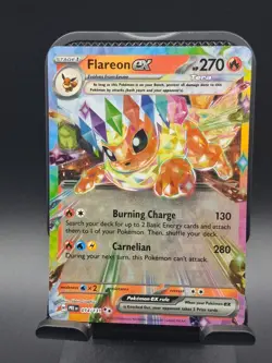Flareon Ex 14/131 - Prismatic Evolutions - DOUBLE RARE HOLO- 2025 Pokemon Card - Image 1