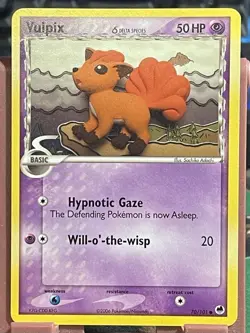 Vulpix Pokemon TCG EX Dragon Frontiers 70/101 Non Holo Common - Image 1