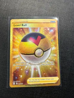 Pokemon TCG Level Ball 181/163 Holo Gold Secret Rare Battle Styles - Image 1