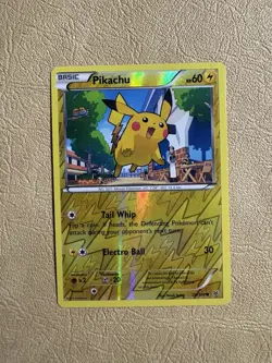 Pikachu Reverse Foil Pokemon XY Roaring Skies #20 NM Card - Image 1