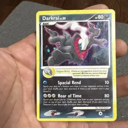 Pokemon Darkrai DP24 Diamond and Pearl Promo Holo Card 2008 HP Condition - Image 1