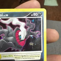 Pokemon Darkrai DP24 Diamond and Pearl Promo Holo Card 2008 HP Condition - Image 4