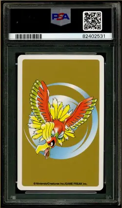 Pokemon - Guagsire Jack of Clubs, Gold Ho-oh Back Poker Deck #195 PSA 9 - Image 2