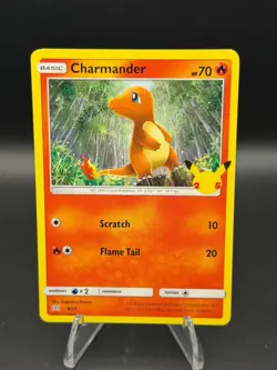 Charmander 009/025 Promo McDonald's 25th Anniversary Promos Pokemon Near Mint - Image 1