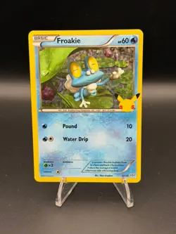 Froakie 022/025 Promo McDonald's 25th Anniversary Promos Pokemon Near Mint - Image 1