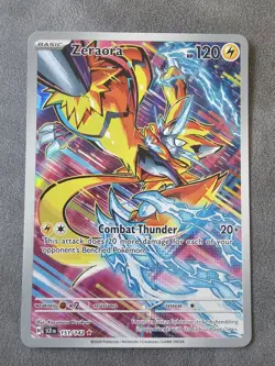 ZERAORA - 151/142 Illustration Rare - Stellar Crown - Near Mint Pokemon TCG - Image 1
