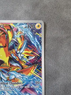 ZERAORA - 151/142 Illustration Rare - Stellar Crown - Near Mint Pokemon TCG - Image 4