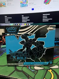 Pokemon Scarlet & Violet Black Bolt ETB Elite Trainer Box SEALED - Image 1