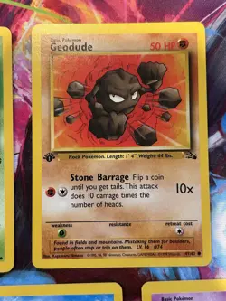 1999 Pokemon TCG Fossil Lot 13x 1st Edition English WOTC Vintage - NM 🔥 - Image 5