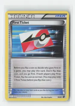 First Ticket 19/20 Dragon Vault Pokemon Holo Heavily Played - Image 1