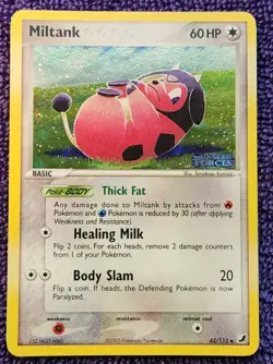 Miltank 42/115 Unseen Forces Stamped Reverse Holo Pokemon *NICE* - Image 1
