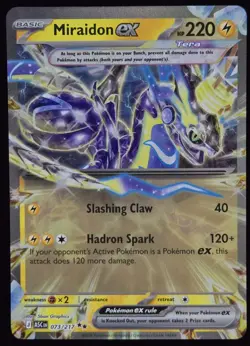 Pokemon TCG: Ascended Heroes - Miraidon Ex (073/217) Double Rare Holo - Image 1
