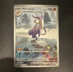 The Pokemon Company Mienshao 134/086 Sv: White Flare IR Holo ENG 100 HP 2025 - Image 1
