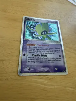 2005 Pokemon Trading Card Pop Series 2 Celebi ex Holo LP - Image 2