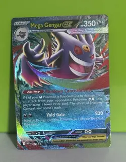 Mega Gengar Ex Holo Mega Evolution Black Star Promo 073 Pokemon TCG NM - Image 1