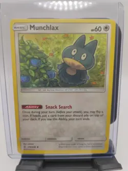 Munchlax 173/236 Uncommon Unified Minds Pokemon Near Mint - Image 1