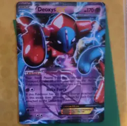 Pokemon 2013 Black & White Promos Deoxys EX Holo Black Star Promo Card #BW82 - Image 1