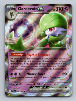 Gardevoir ex 086/198 Double Rare Scarlet & Violet Pokemon Holo NM - Image 1