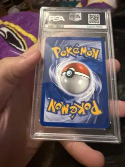 2000 POKEMON NEO GENESIS #17 TYPHLOSION-HOLO PSA 7 - Image 2