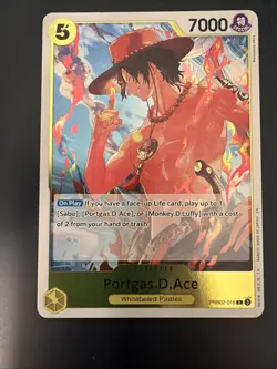 One Piece TCG PRB02-018 Portgas.D.Ace R - Image 1