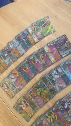 Japanese Pokemon Card Lot GX EX VMAX Full Art Holo Ultra Rare Bundle 65 Cards - Image 2