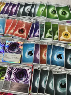 Pokemon TCG 90 Card Holo Energy Bundle 73 English Mixed Sets 17 Japanese Ninja - Image 2