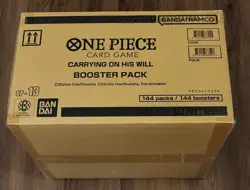 One Piece OP-13 Carrying On His Will Sleeved Booster Pack Case 144 - Sealed - Image 5
