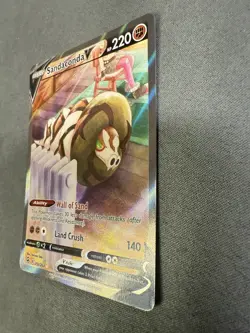 Sandaconda V 252/264 ALT ART Fusion Strike HOLO NM Pokemon Card - Image 3