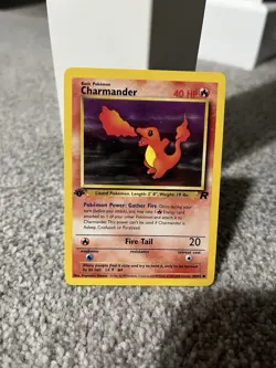 Pokemon Charmander TCG Team Rocket Series 50/82 Common Card 1st Edition - Image 1