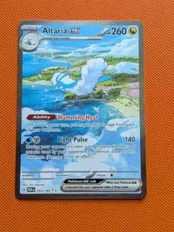 Pokemon TCG Altaria EX Paradox Rift Holo Card 253/182 Special Illustration Rare - Image 1