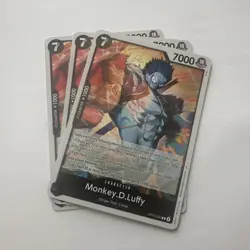 One Piece CCG Monkey.D.Luffy Op15-092 English X 3 - Image 1