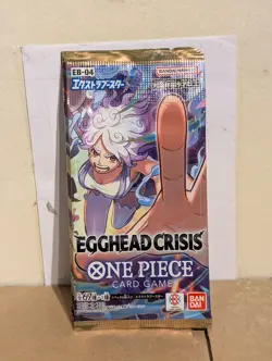5 Booster Packs EB04 Egghead Crisis Japanese One Piece TCG Sealed New - Image 1