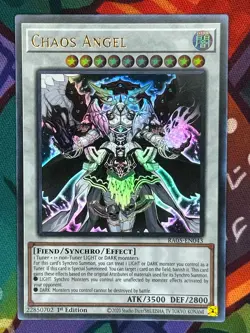 Yugioh TCG Chaos Angel Ultra Rare RA05-EN043 1st Edition NM - Image 1