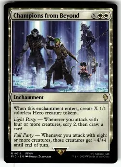 Champions from Beyond 11 Rare Commander: FINAL FANTASY Magic: The Gathering NM - Image 1