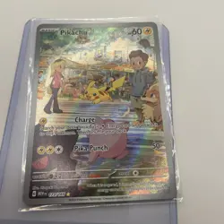 Pokemon Card Pikachu 173/165 Scarlet & Violet 151 - Near Mint - Image 1