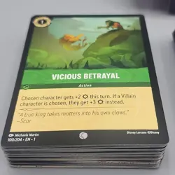 Disney Lorcana Mixed The First Chapter - 200+ Card Lot No Foils READ - Image 3