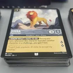 Disney Lorcana Mixed The First Chapter - 200+ Card Lot No Foils READ - Image 5