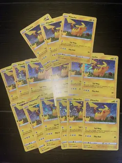 ⚡ Pikachu SWSH039 - NM - 25th Anniversary Holo Promo X 15 Cards - Image 1