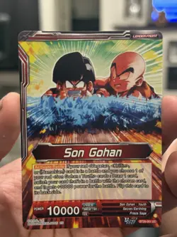 BT28-001 Son Gohan Holofoil Dragon Ball Super Card Game Masters Prismatic Clash - Image 2
