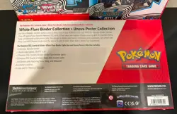 Pokemon TCG Black Bolt & White Flare Binder And Unova Poster Collection lot of 2 - Image 5