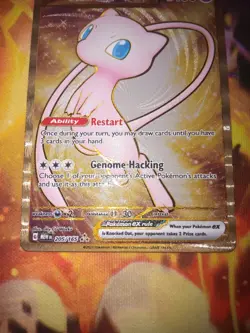 Pokemon TCG Scarlet & Violet 151 Gold Mew UPC Promo Metal Card 205/165 - Image 4