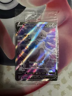 Mewtwo V SWSH229 SWSH: Sword & Shield Promo Card New Sealed - Image 1